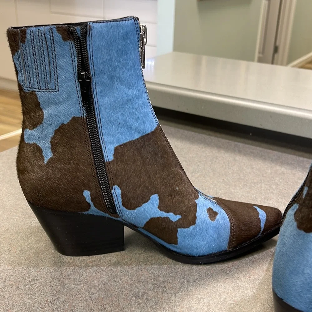Jeffrey Campbell Pony Hair Boots - 6.5 - Picture 4 of 13